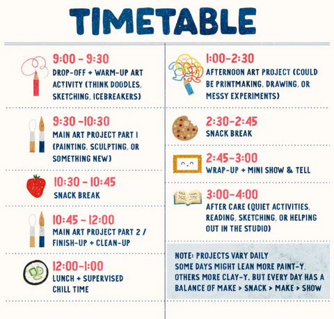 winter break camp | full week & by the day