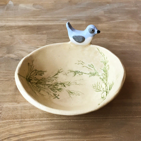 July | Bird Water Dish