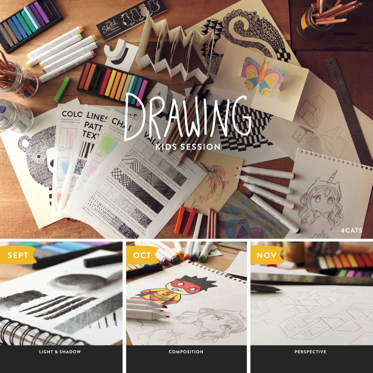 Tiitle Drawing Drawing Class | 12 Week Session – Edgedale Arts Studio