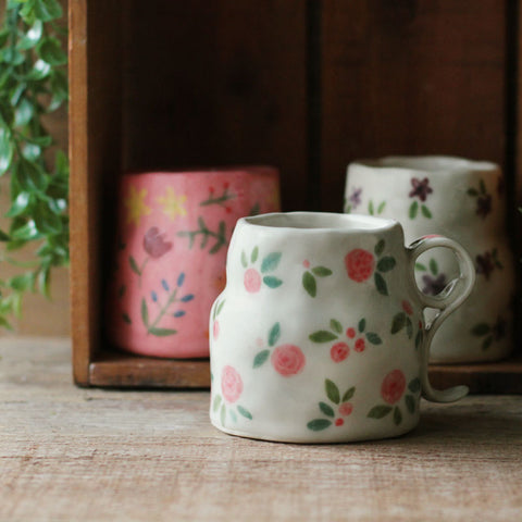 May | Floral Tea Mugs