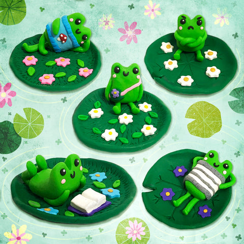 May | Lily Pad Hang Frog