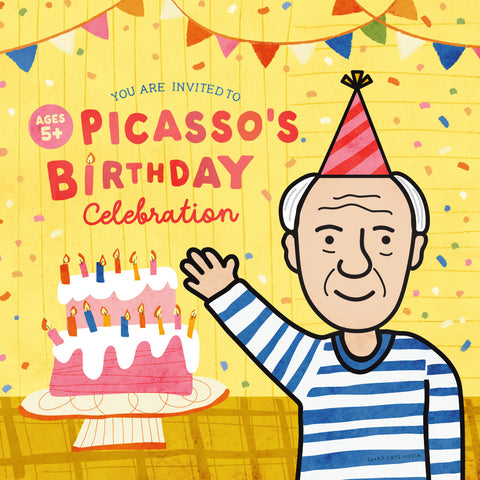 October Picasso's Birthday Celebration {member pricing $5 per person}