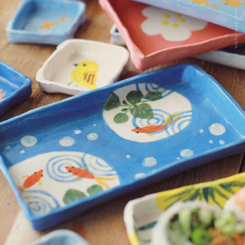 july | sushi dish