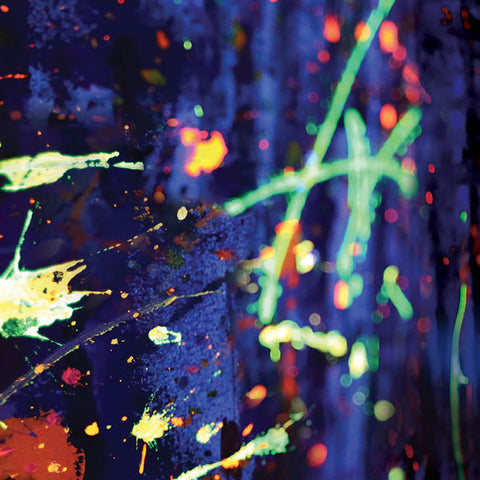 Glow In The Dark Splatter Painting Party
