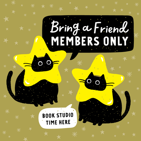 Bring a Friend Members Only - Book Studio Time
