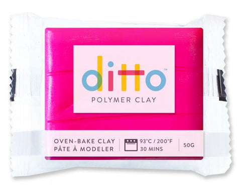 Ditto Oven-Bake Clay 50G Colours