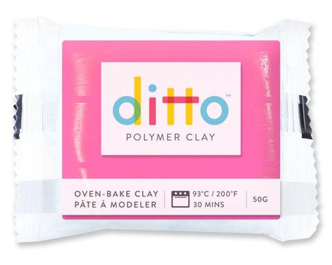 Ditto Oven-Bake Clay 50G Colours