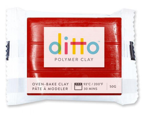 Ditto Oven-Bake Clay 50G Colours