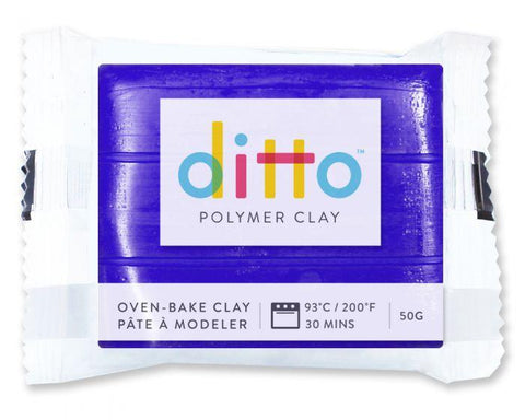Ditto Oven-Bake Clay 50G Colours