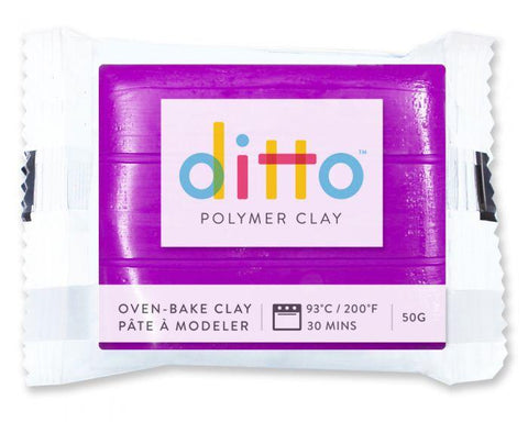 Ditto Oven-Bake Clay 50G Colours