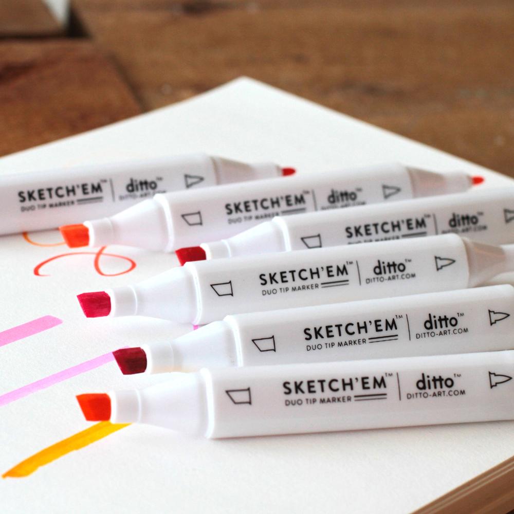 Sketch &#39;Em Markers by Ditto
